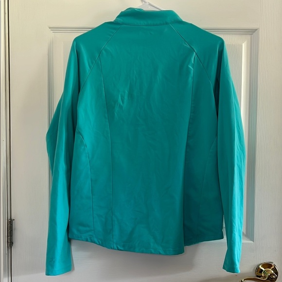 Danskin Blue Utility Jacket Lightweight Zip-Up - Picture 4 of 4